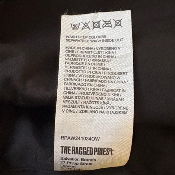 The Ragged Priest Ace Women's Black Faux Leather Moto Jacket - Picture 6 of 8